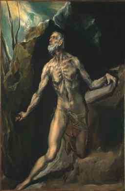 Jerónimo, por El Greco